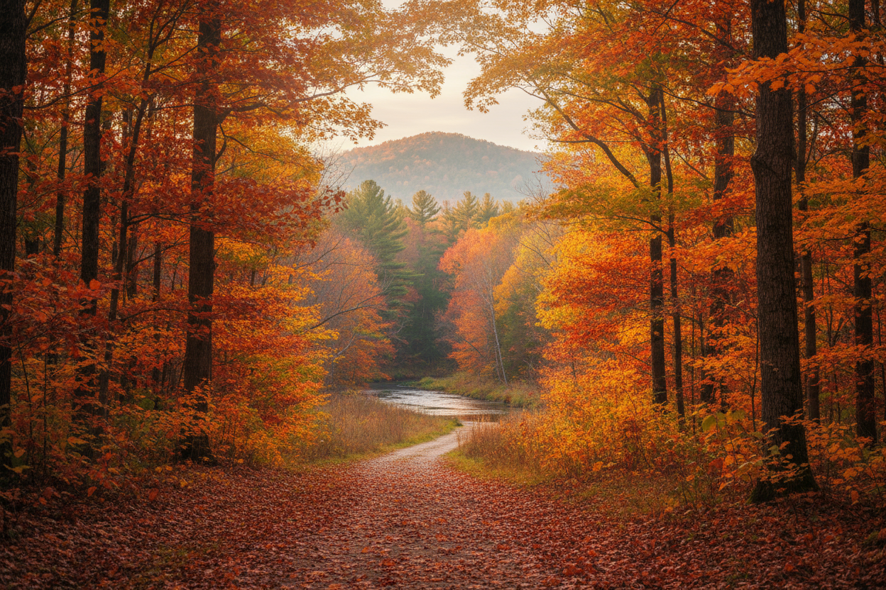 a fall type of scenic pic